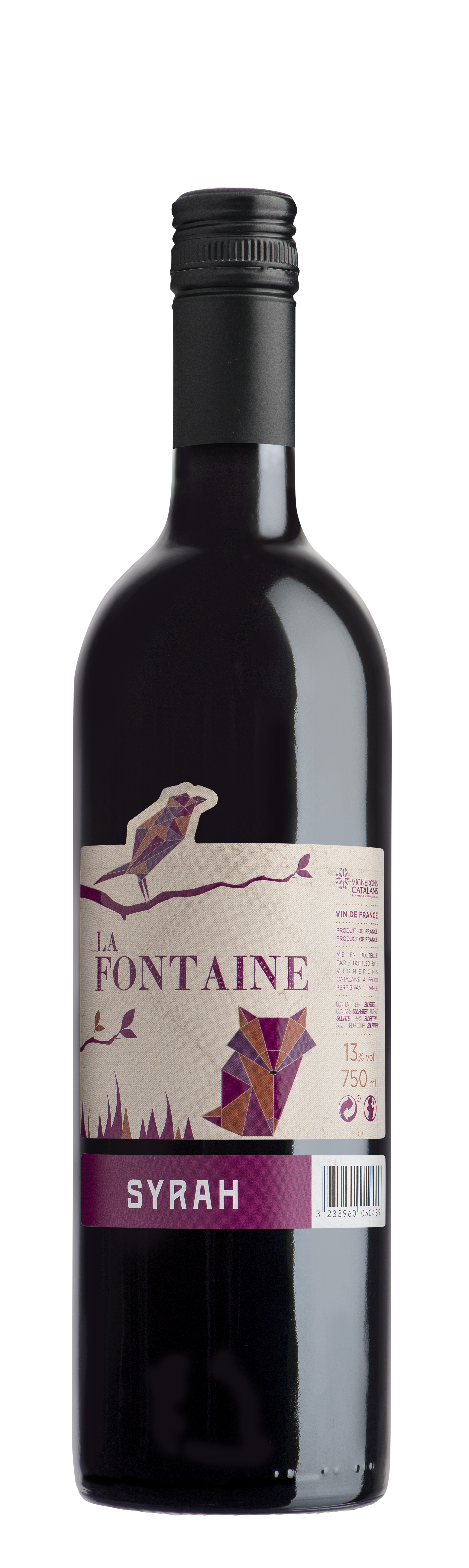 Rượu Vang Pháp La Fontaine Syrah